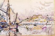 Paul Signac Antibes France oil painting artist